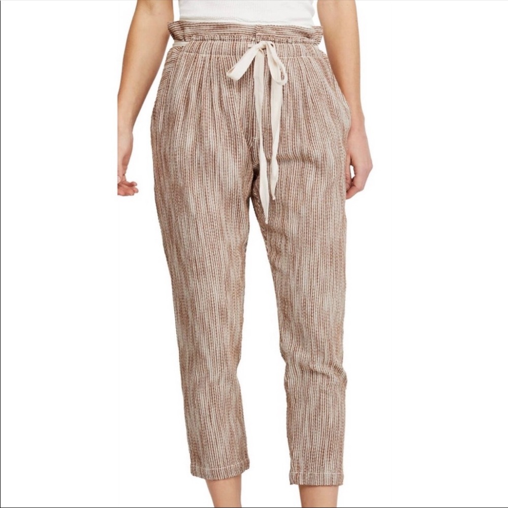 Free People Light at Sunrise Crop Pants sz 6